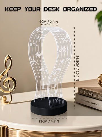 CoolGift Mart lifestyle gaming setup with stand adding ambient light and visual flair
