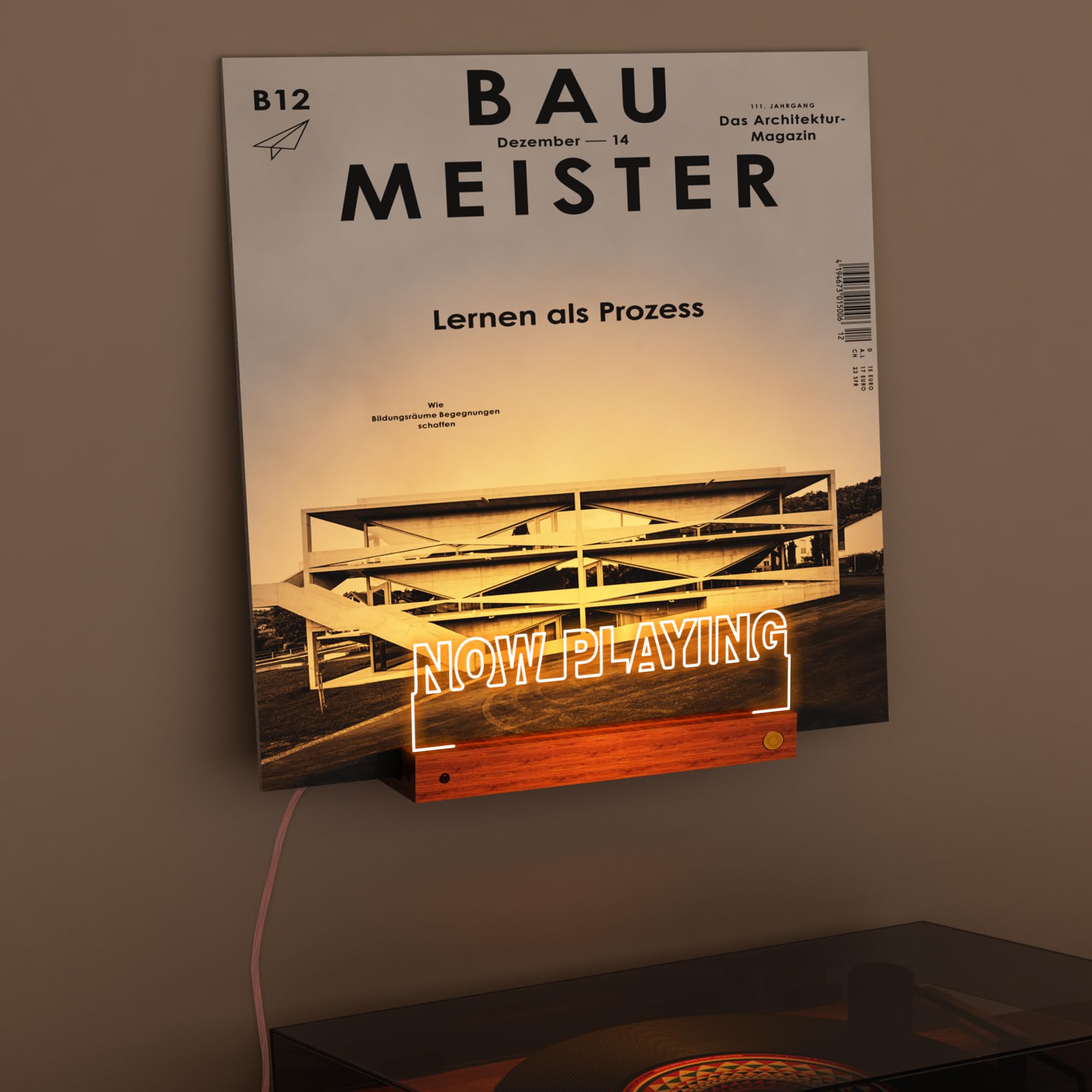CoolGift Mart record displayed in holder showing presentation benefit