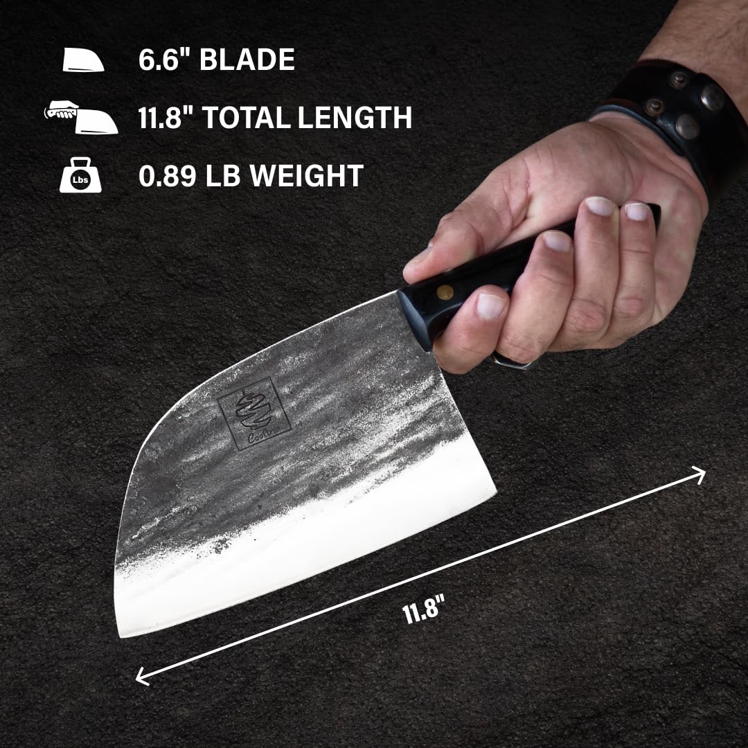 COOLINA Promaja handle detail showing wood grip and ergonomic contour benefit