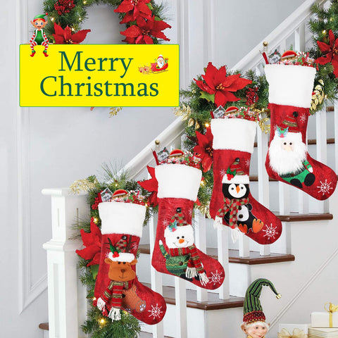 COOLWUFAN close-up plush Santa details showing festive texture and charm