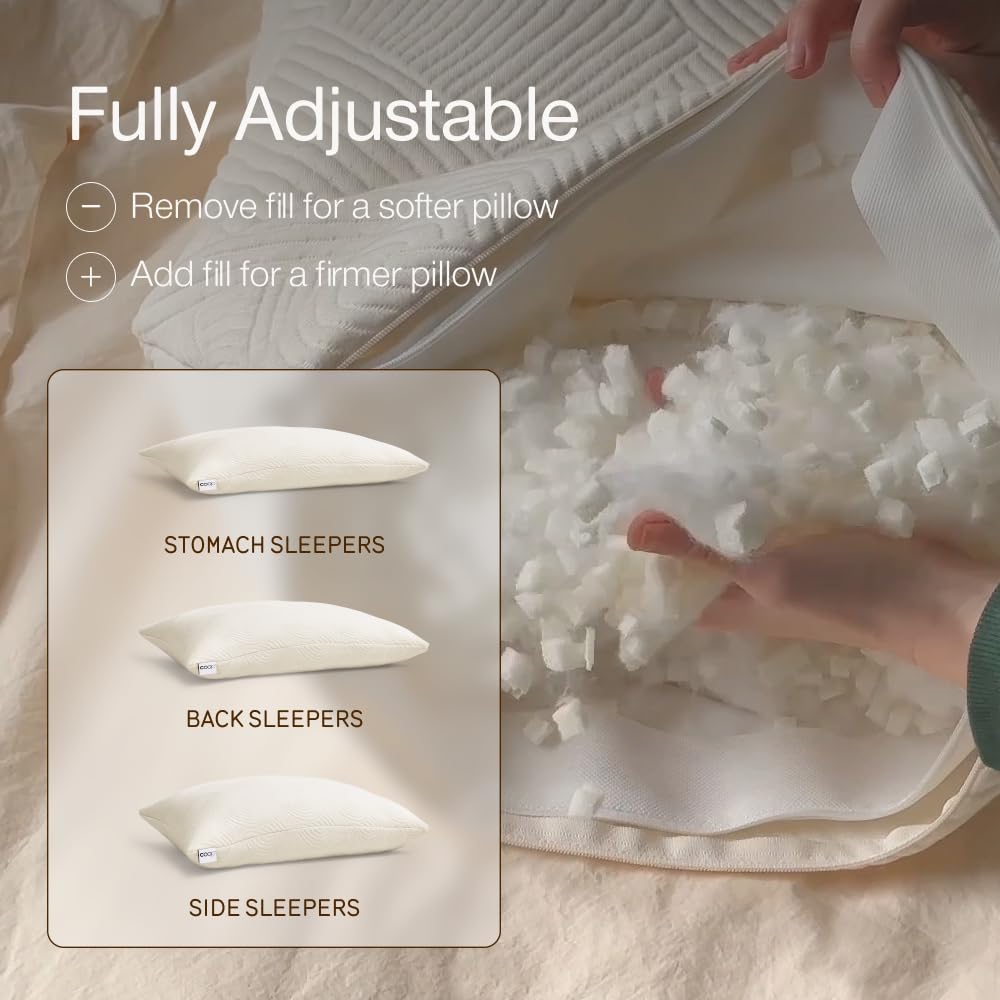 Coop Home Goods close-up of Talalay latex texture highlighting breathable resilience benefit