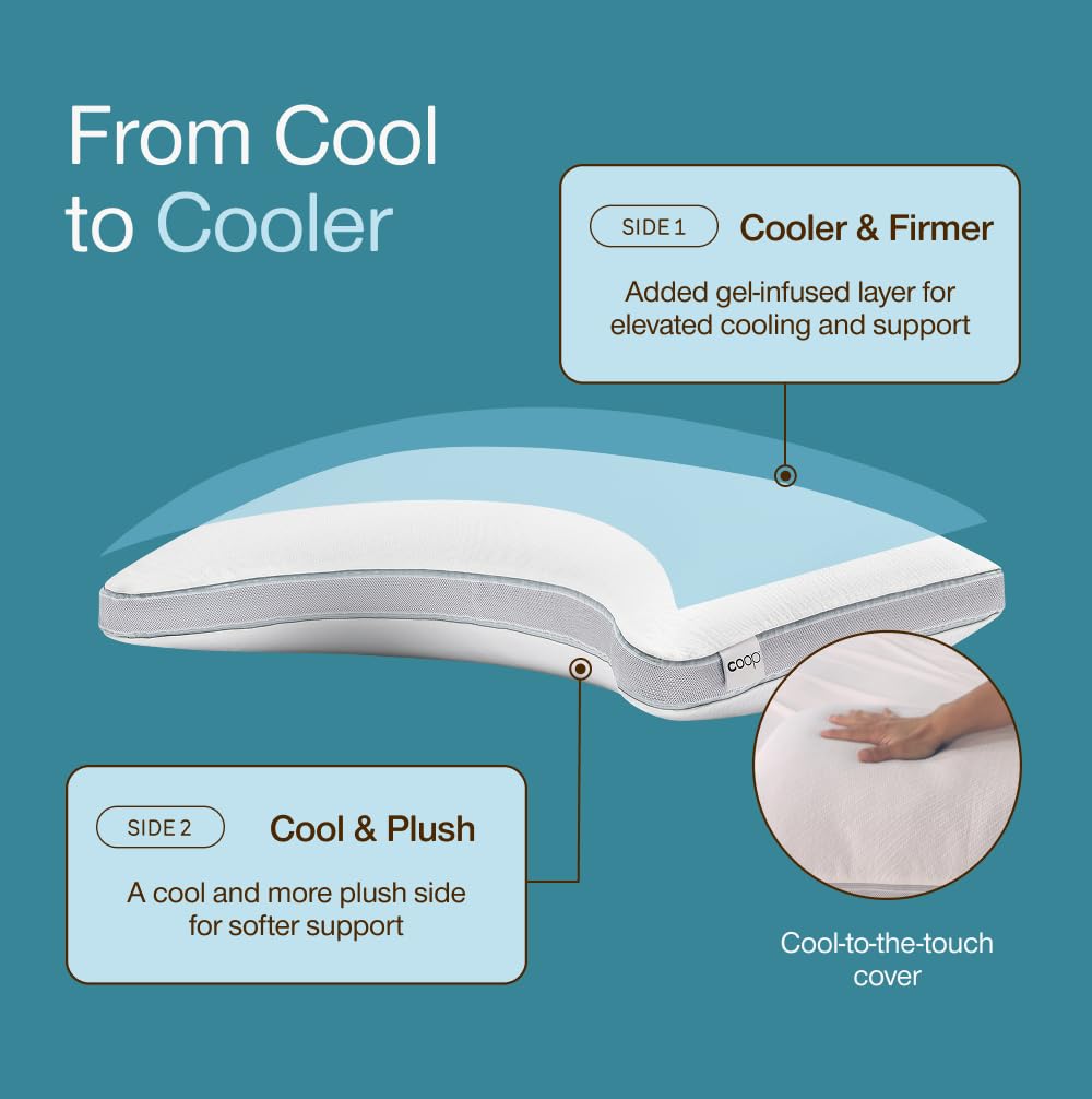 Coop Home Goods detailed texture and stitching conveying durable cool fabric