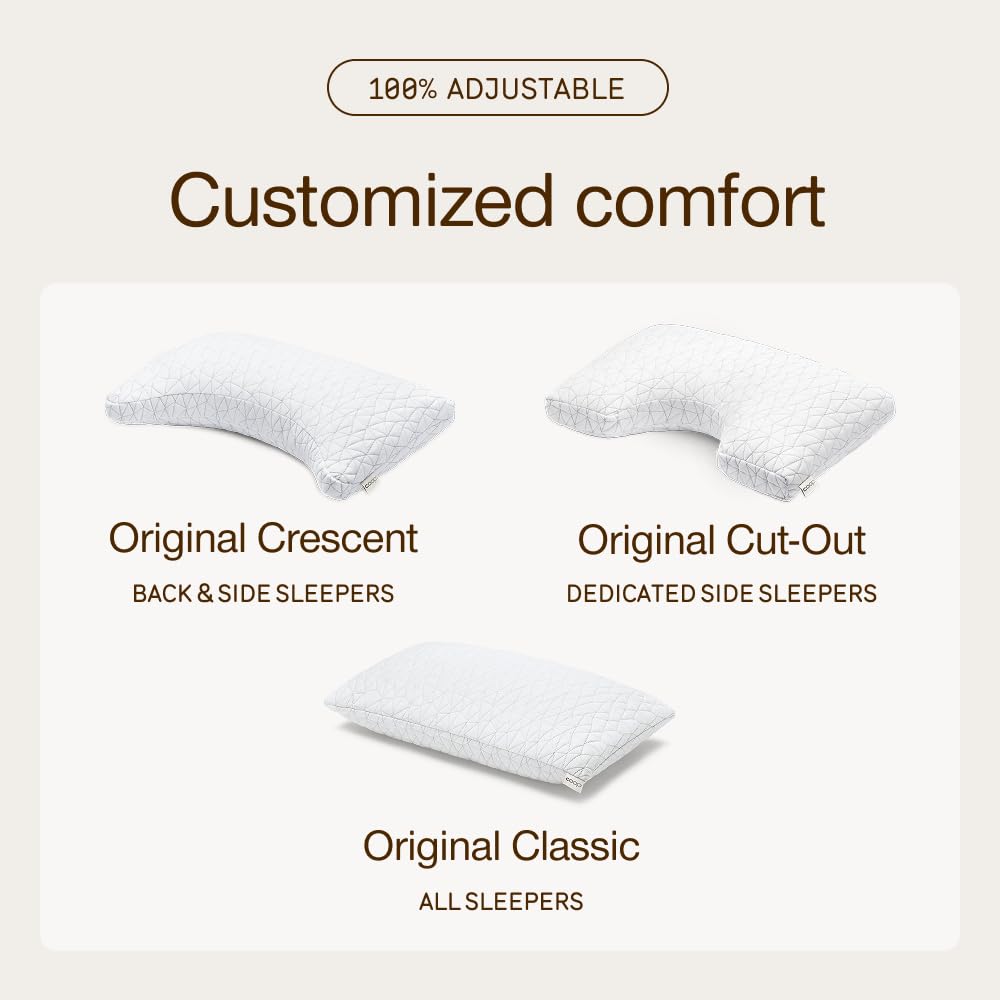 Coop Home Goods removable cover mid-removal to show machine-washable care convenience