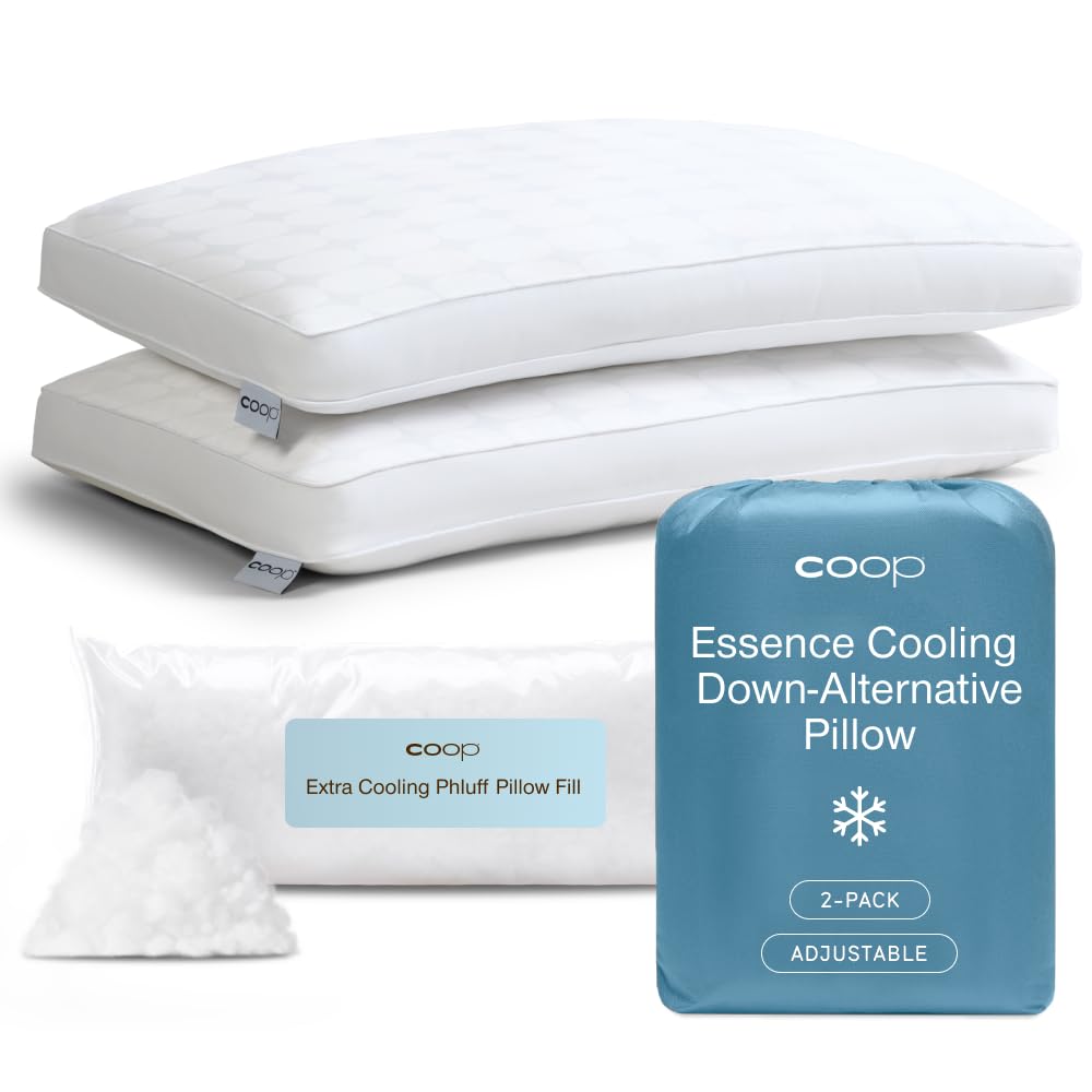 Coop Home Goods front view of king two-pack showing packaging and size benefit
