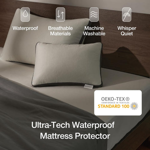 Coop Home Goods smooth top close-up highlighting soft, quiet comfort