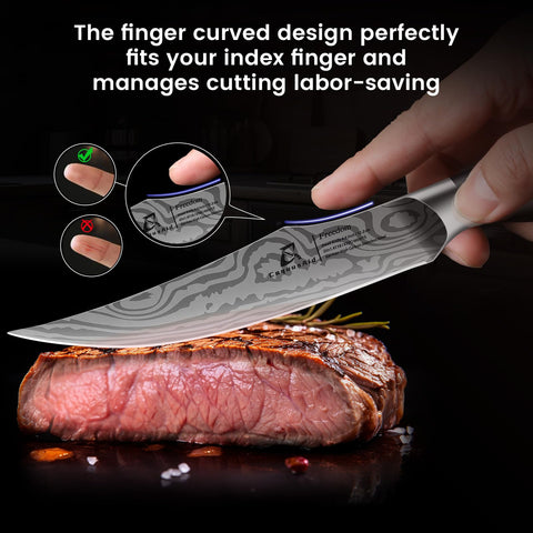 CoquusAid padded triple-rivet handle detail showing secure grip and balanced feel