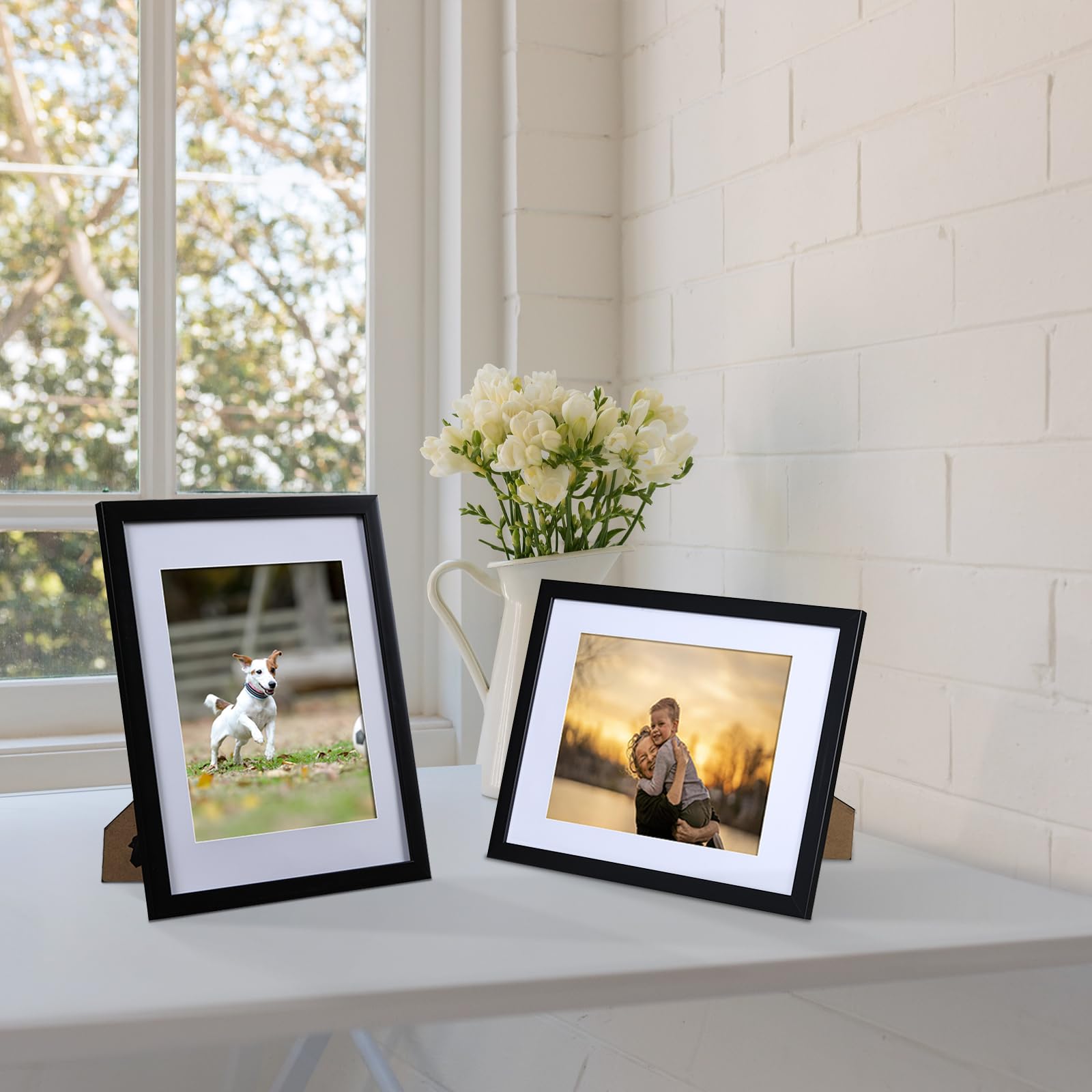 CORE ART single framed photo displayed in living room showing decor harmony benefit