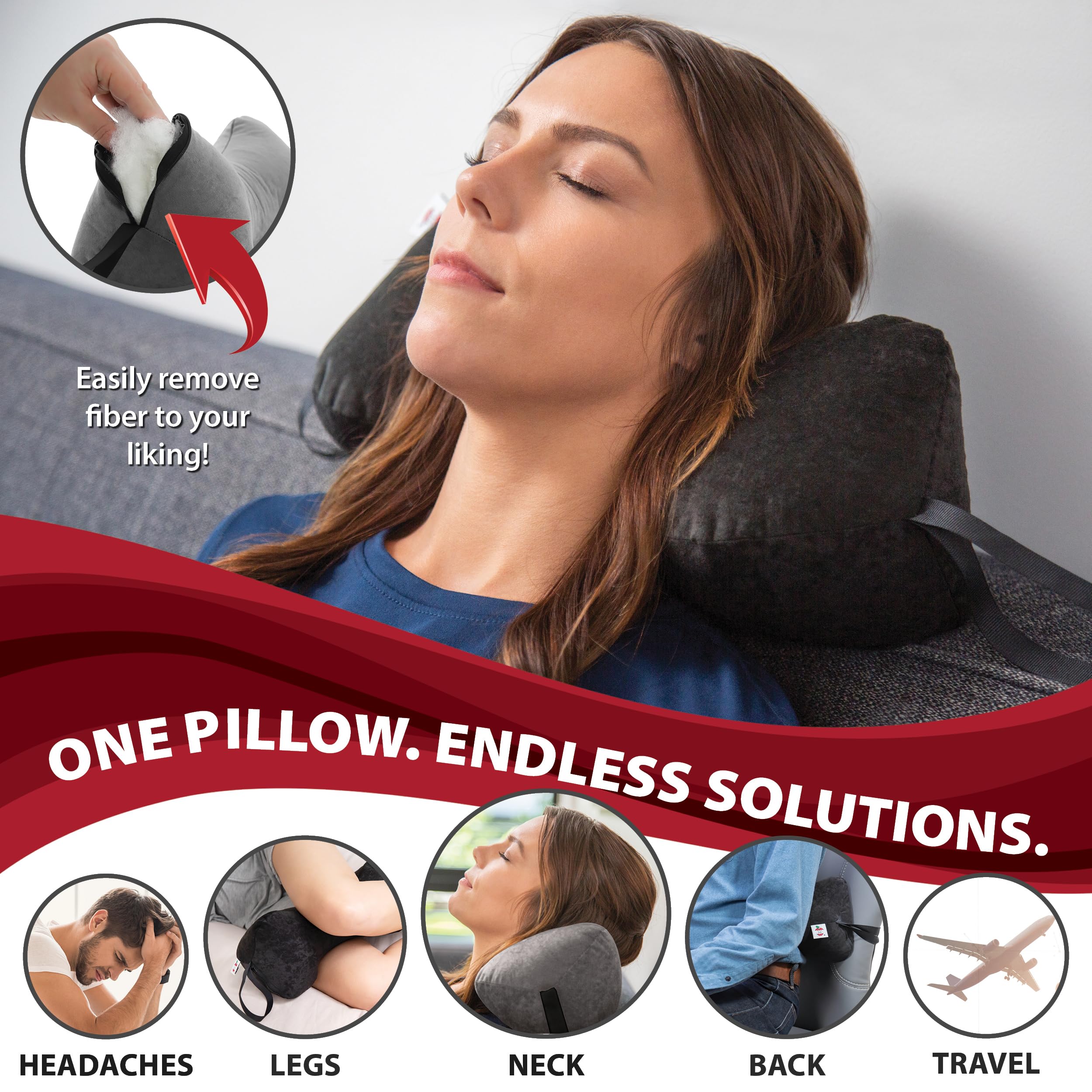 Core Products Sleep Log cover texture close-up highlighting soft plush comfort