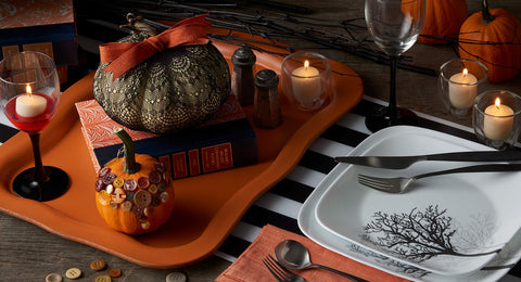Corelle 22-ounce bowl shown next to a cup for scale, versatile serving size