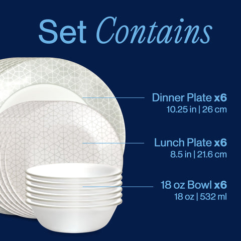 Corelle bowl close-up showing Vitrelle texture and lightweight strength