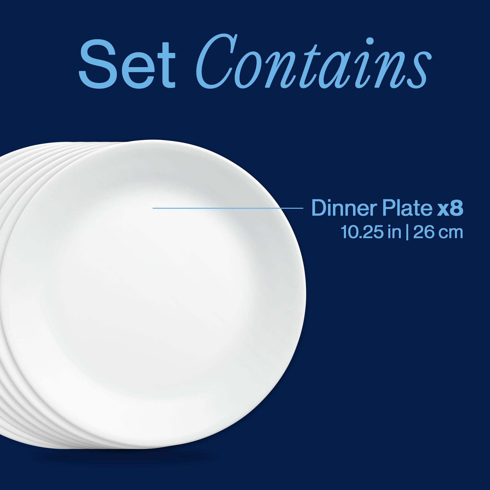 Close-up of Corelle Vitrelle surface texture highlighting smooth non-porous finish for easy cleaning