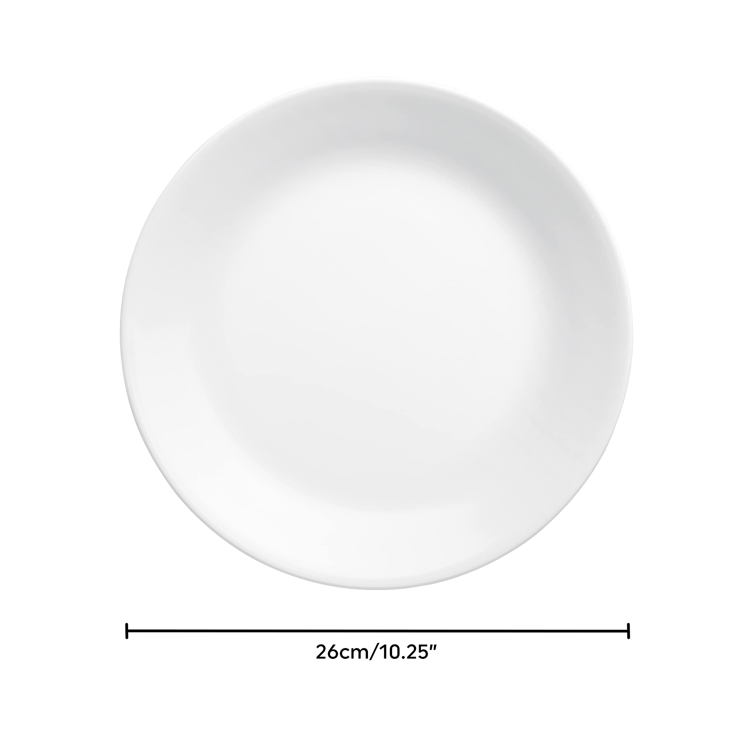 Corelle close-up of watery-blue floral pattern highlighting elegant detail