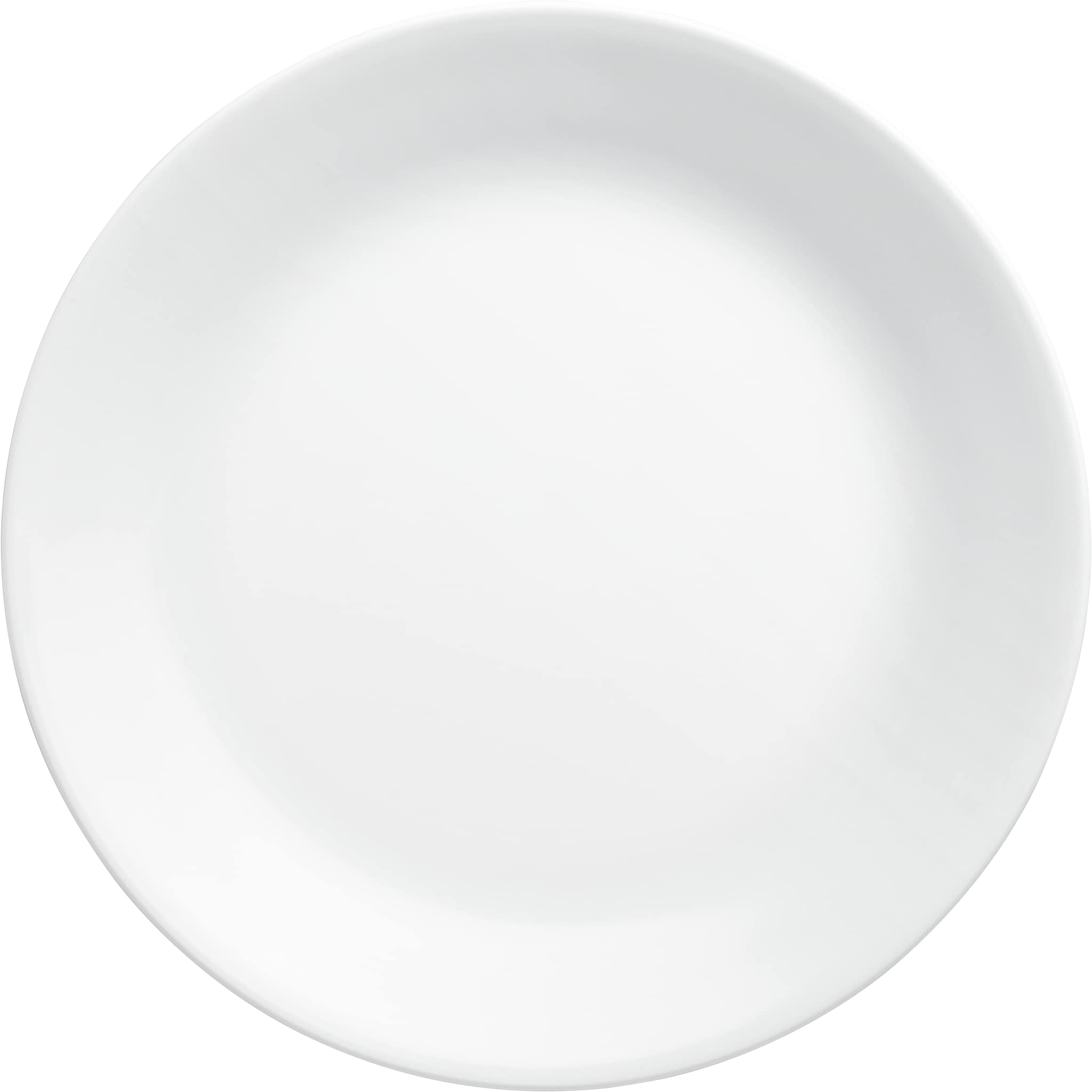 Corelle front packaging showing Winter Frost White set and durable finish