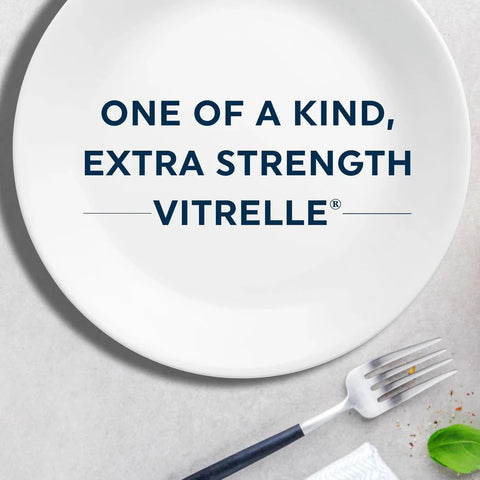 Detail of Corelle warranty label emphasizing three-year break and chip protection