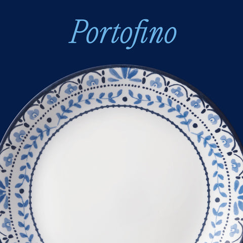 Corelle close-up of tile-inspired pattern highlighting detail and durable finish