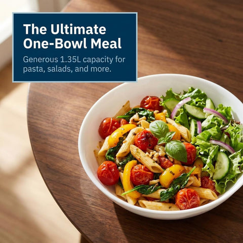 Corelle stacked bowls demonstrating compact storage and space-saving benefit