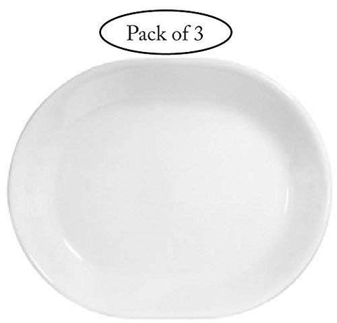 Corelle Winter Frost White close-up of rim and smooth texture offering durable finish