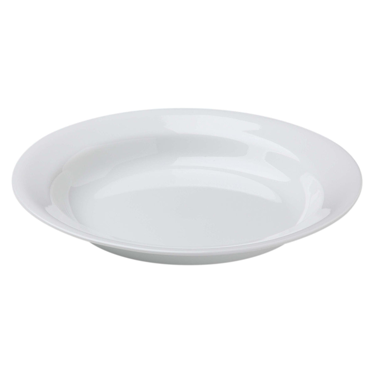 Corelle Winter Frost White front view showing clean rim and durable finish