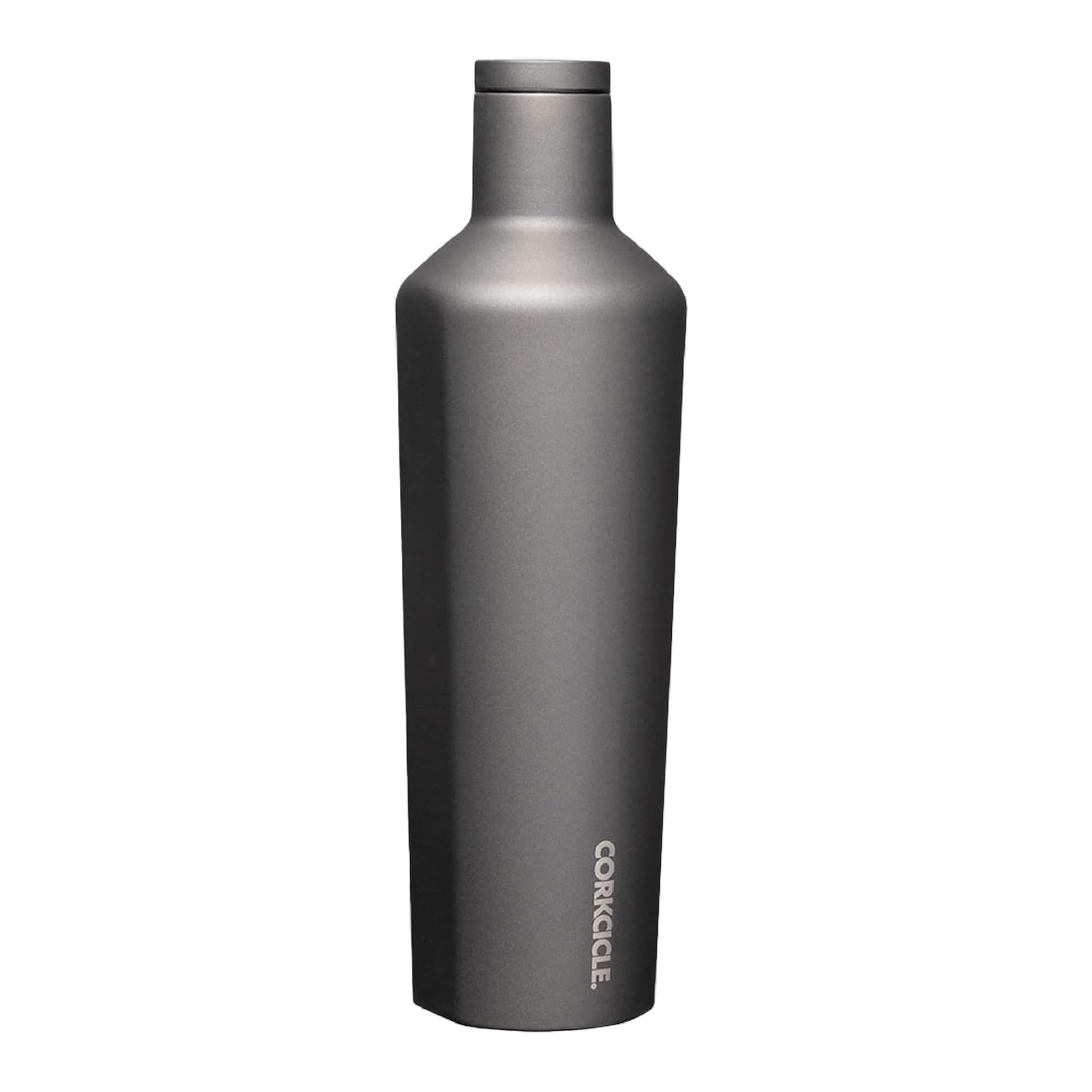Corkcicle ceramic slate front view showing sleek finish and modern appeal