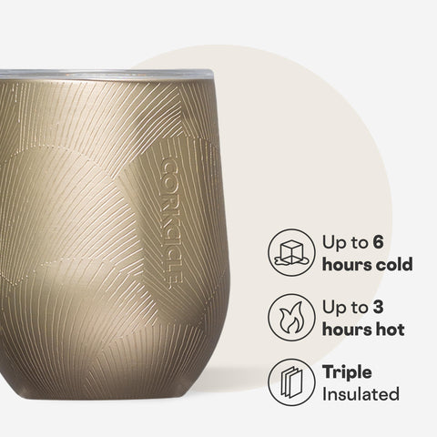 Corkcicle silicone non-slip bottom close-up providing stable surface grip