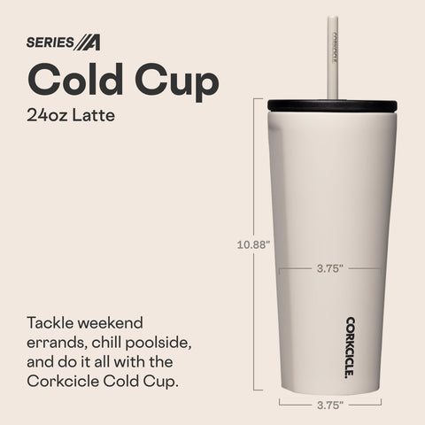 Corkcicle branded lid closeup highlighting secure seal and spill resistance benefit