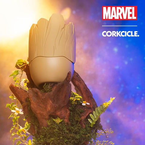 Corkcicle Groot cross-section showing triple-wall insulation for temperature control