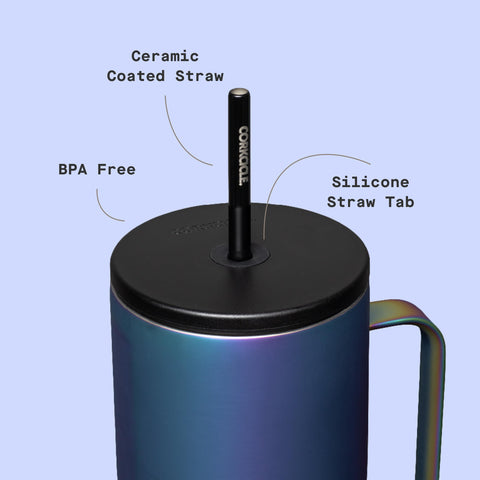 Corkcicle insulation cutaway highlighting cold retention performance