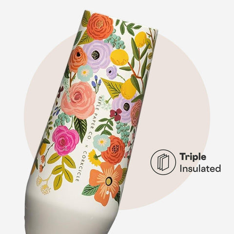 Close-up of Corkcicle finish highlighting smooth color and scuff-resistant texture