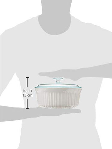 CorningWare set on dining table ready to serve showing attractive oven-to-table presentation