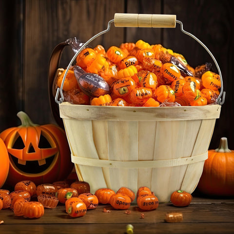 Cornucopia Brands bucket filled with fruit illustrating generous 4-quart capacity and attractive presentation