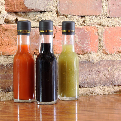 Cornucopia Brands bottles arranged as event favors illustrating gift-ready use