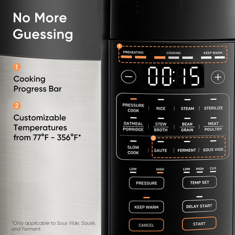 Cosori accessories and contents laid out for quick startup and recipe support