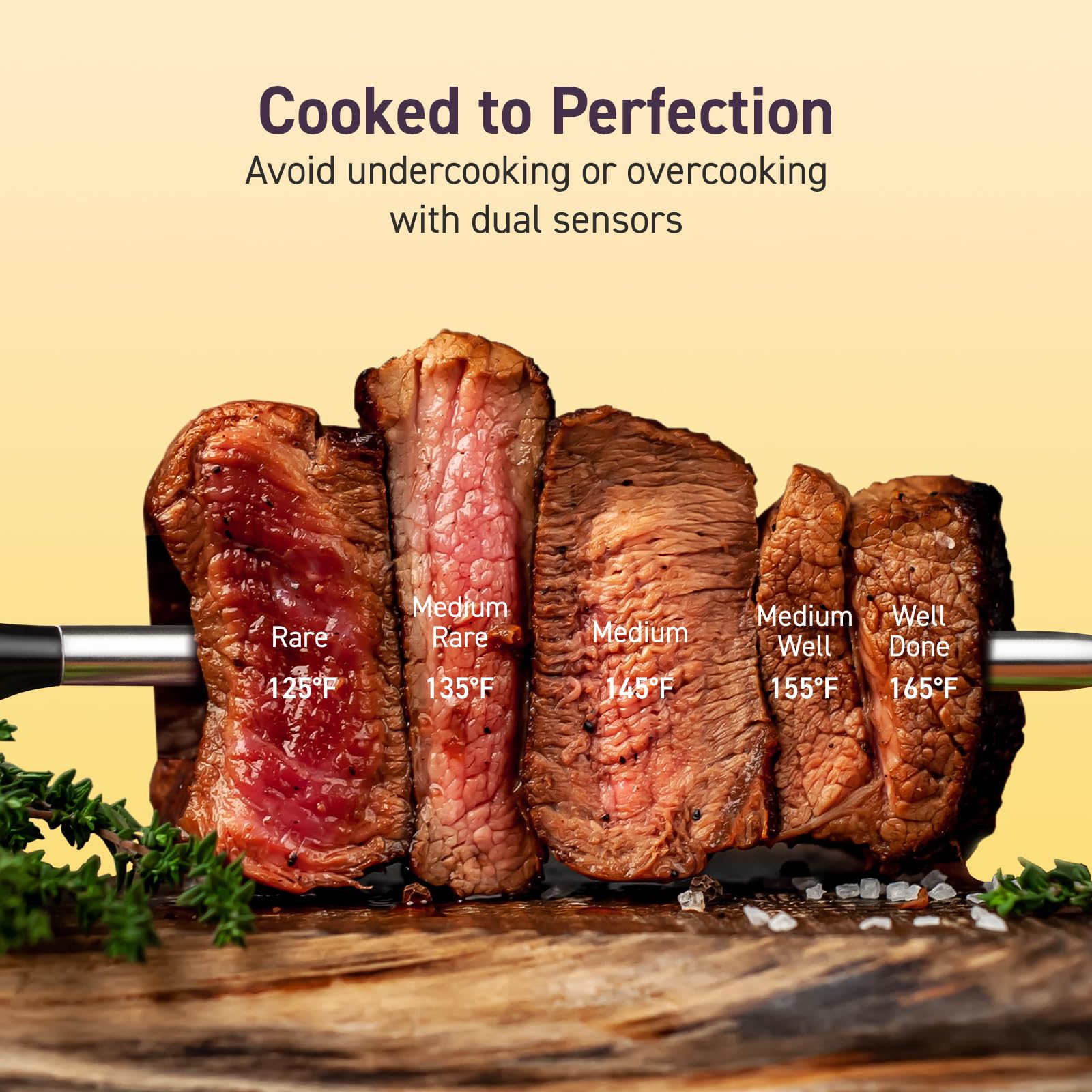 Cosori connected to VeSync app showing live temperature readings and cooking alerts