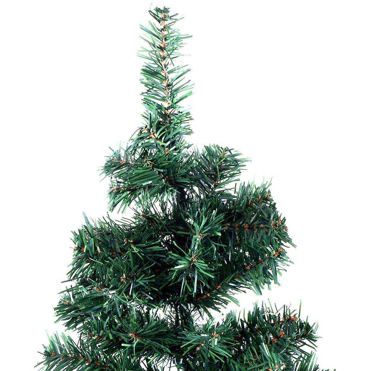 COSTWAY tree top and crown highlighting neat finish and ornament placement