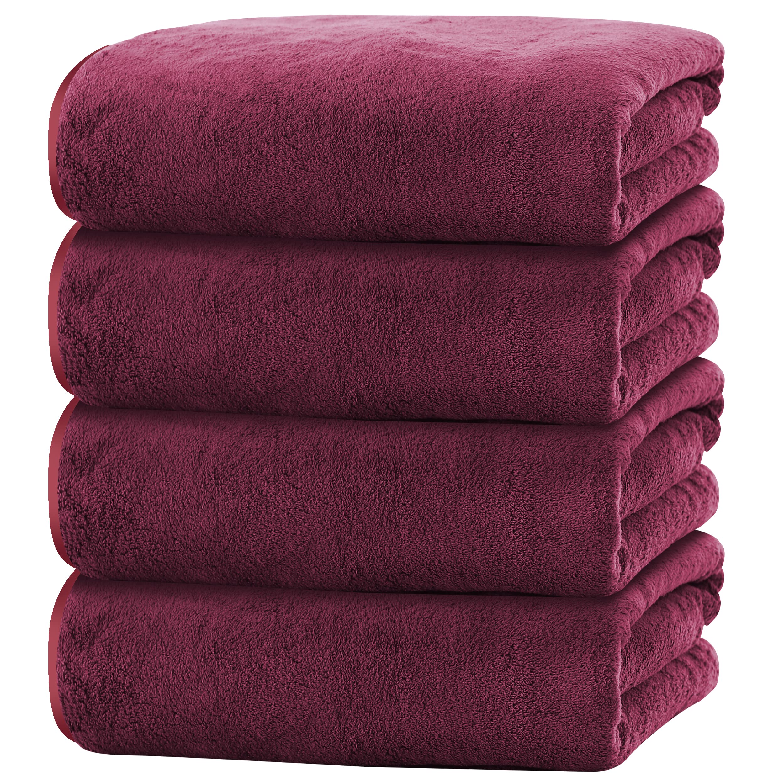 Cosy Family folded towel front view showing color and neat finish, adds elegant bathroom style