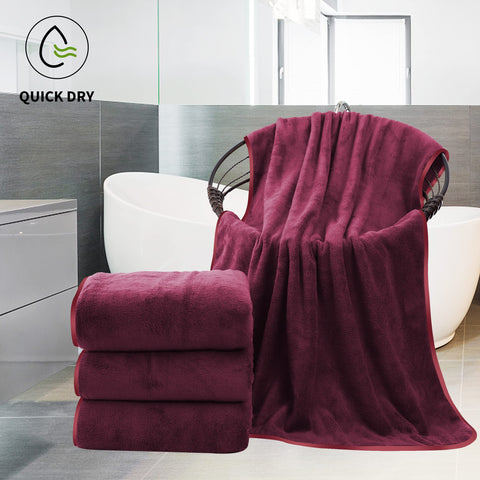 Cosy Family microfiber texture close-up highlighting plush fibers for quick absorbency