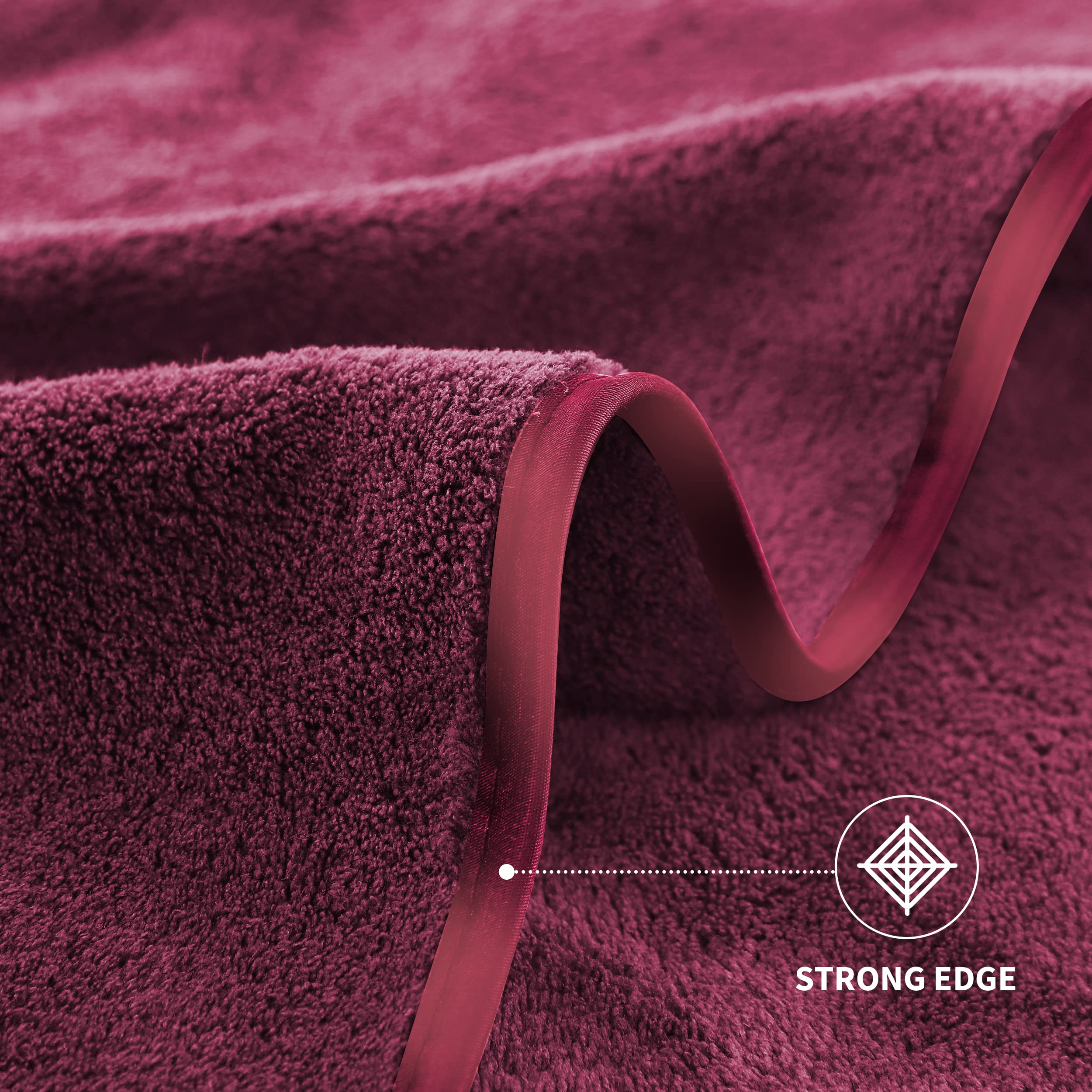 Cosy Family towels arranged in bathroom setting showing coordinated decor and utility