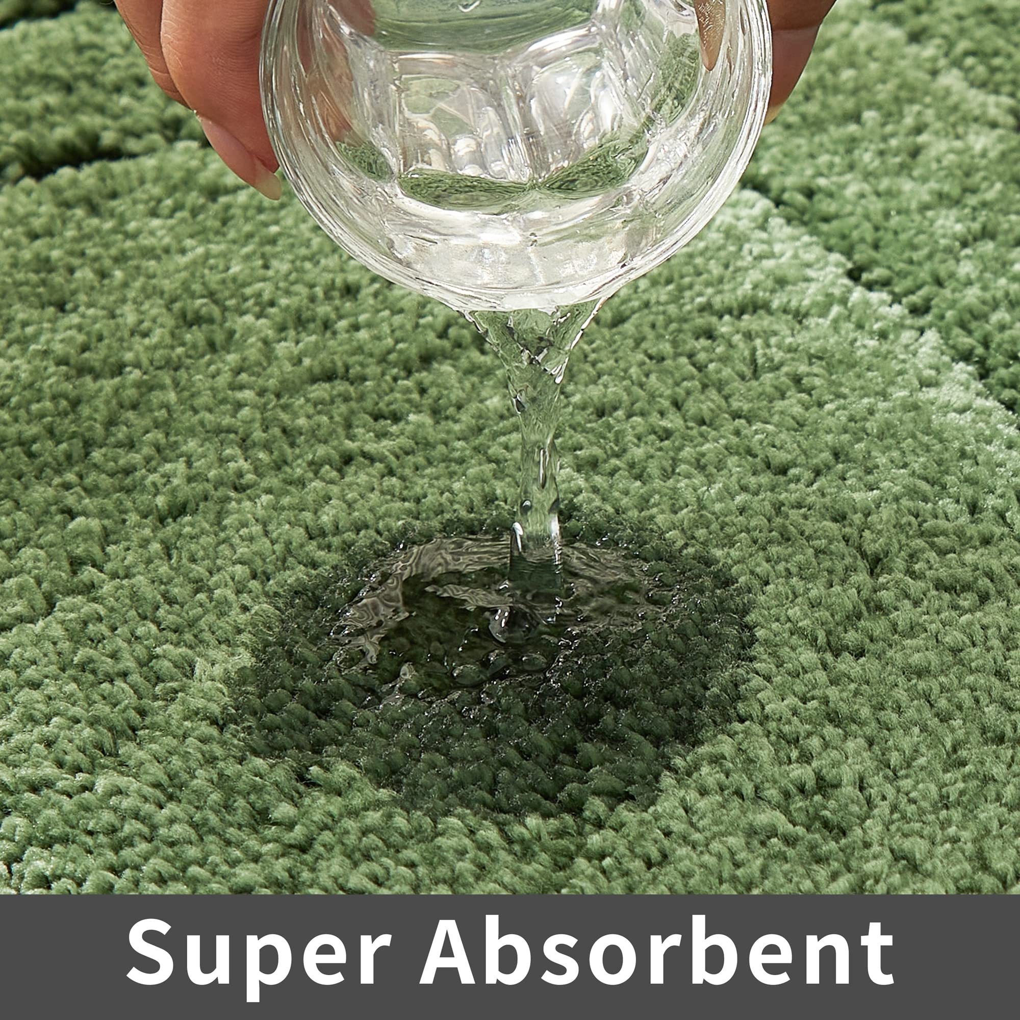 COSY HOMEER mat in bathroom setting preventing wet floors and slips