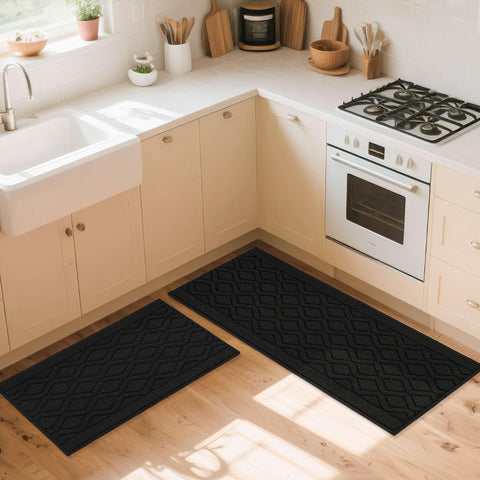 COSY HOMEER mat in styled kitchen conveying comfort and sleek aesthetic