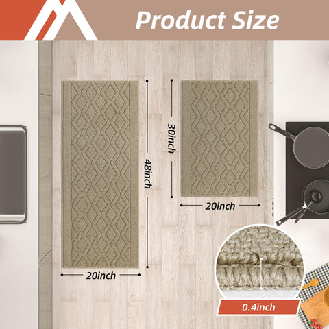 COSY HOMEER mat in washing machine cycle showing easy machine-washable benefit