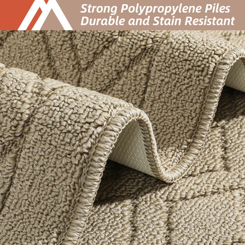 COSY HOMEER close-up of polypropylene texture highlighting stain resistance benefit