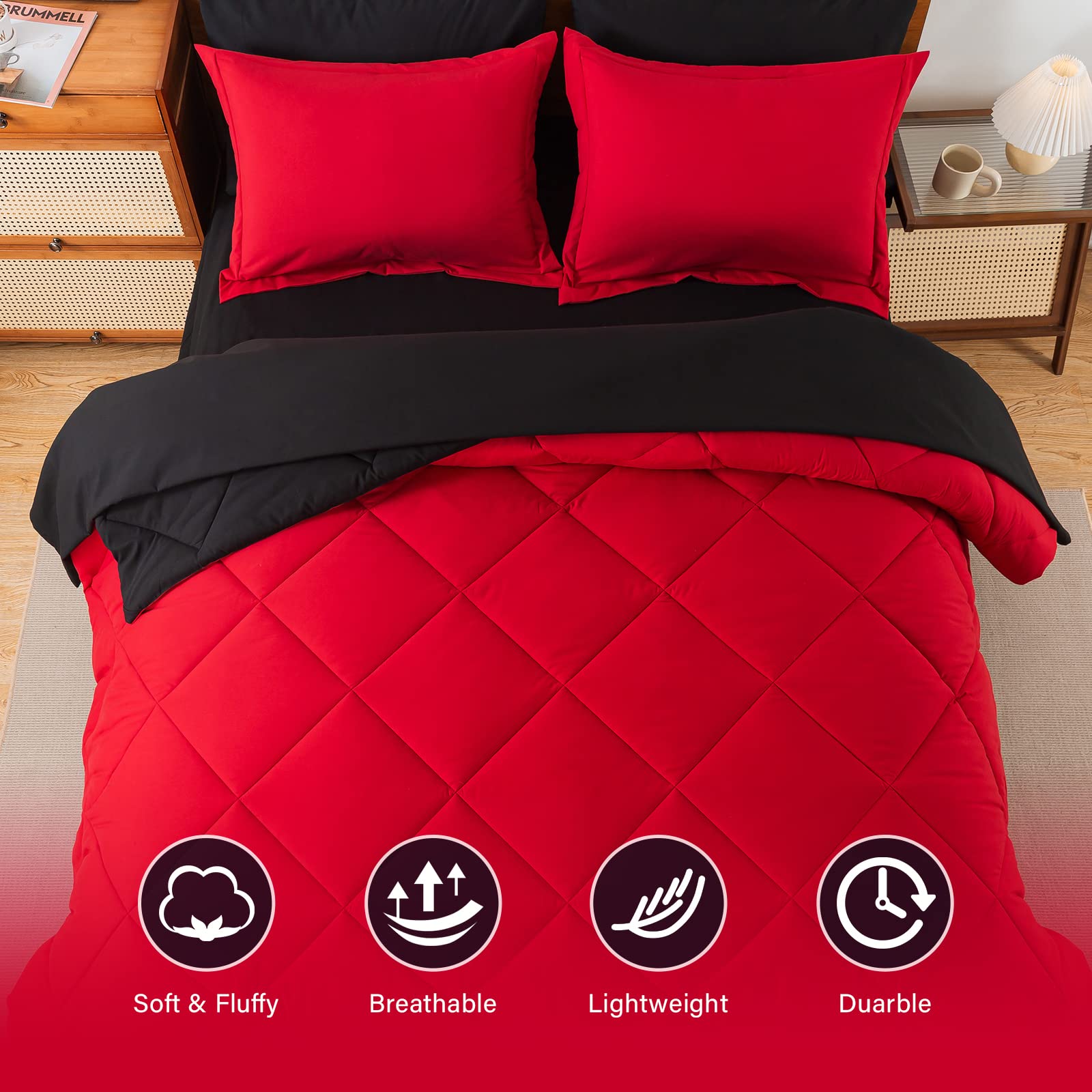Cosybay diamond quilt detail illustrating even fill distribution and durability