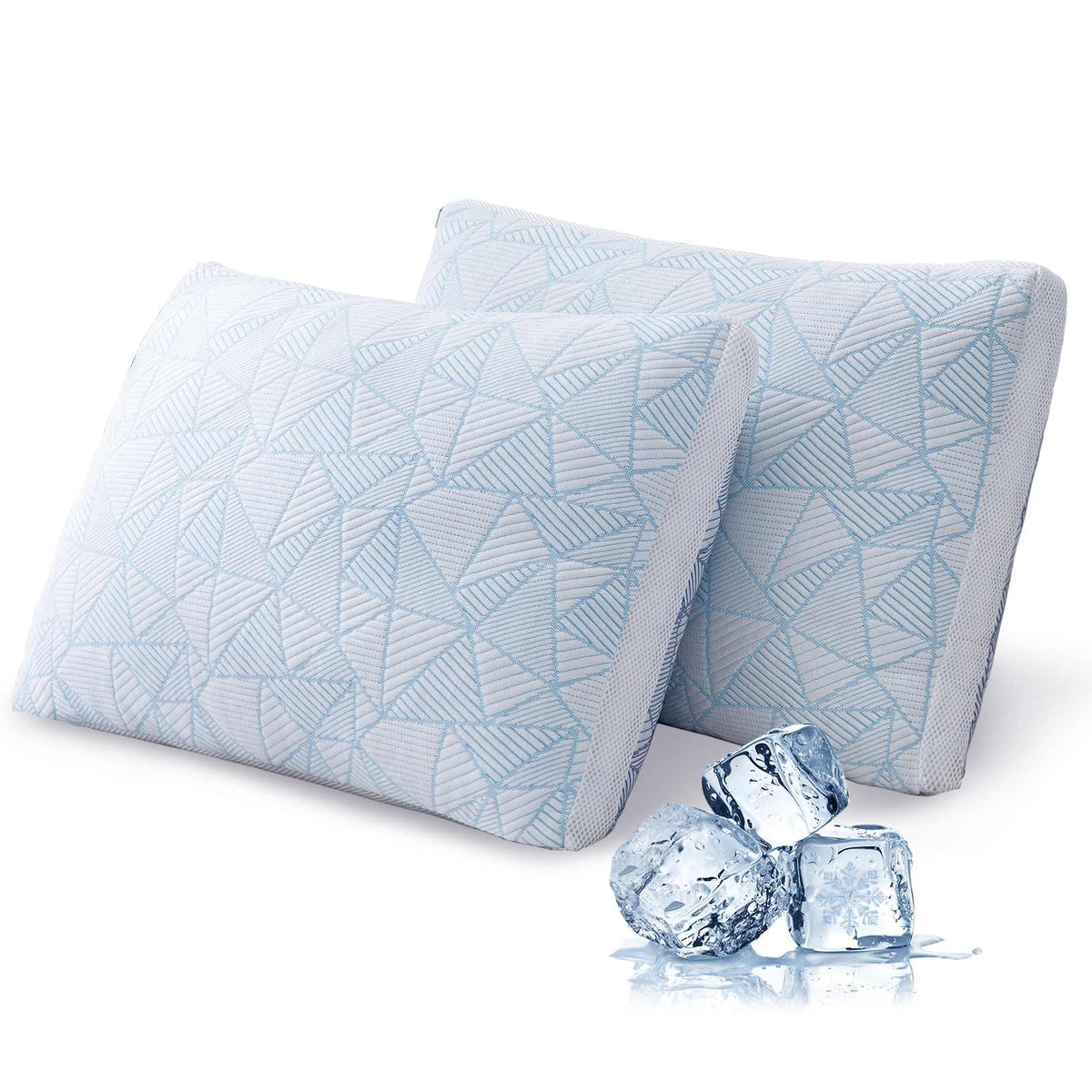 Cotelovo king pillow pair front view showing premium packaging and set convenience