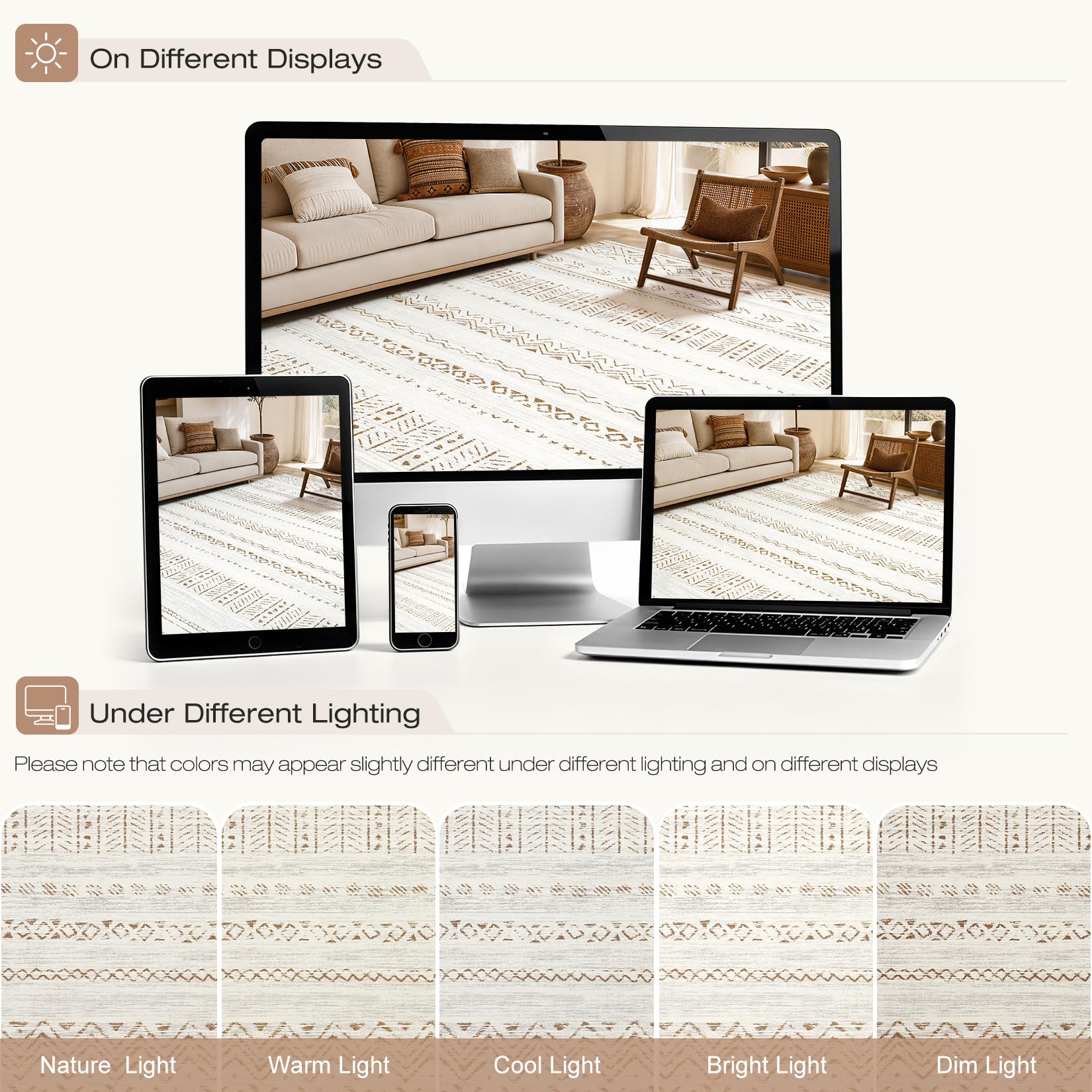 cotiled rolled rug stored compactly highlighting lightweight portability benefit