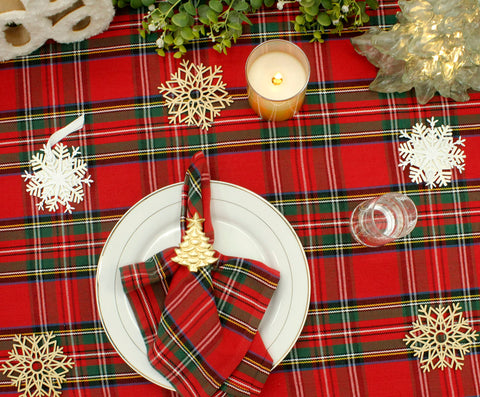 COTTON CRAFT styled in a kitchen with garland showing cozy farmhouse charm
