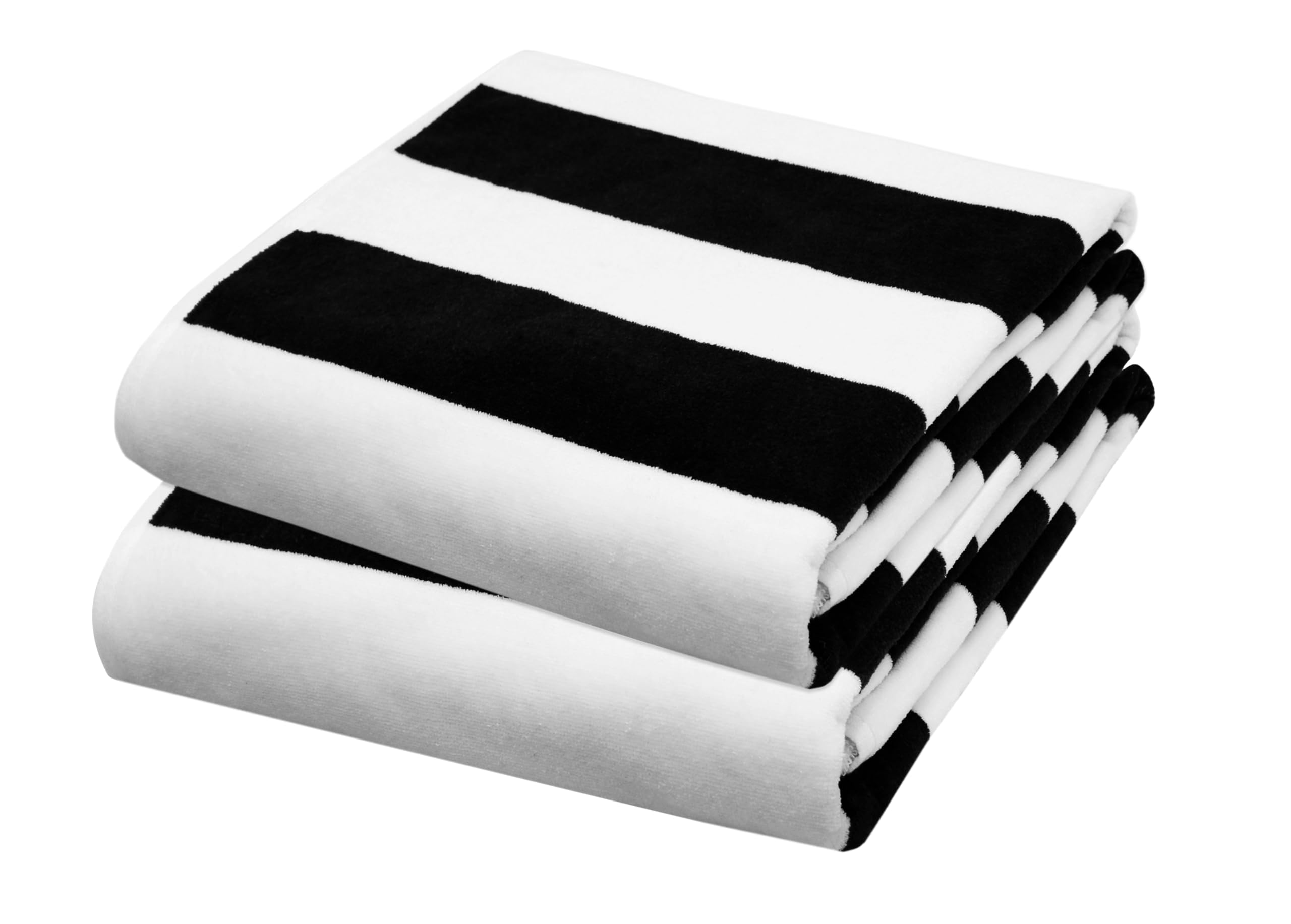 COTTON CRAFT front view showing cabana stripes and neat fold for visual appeal