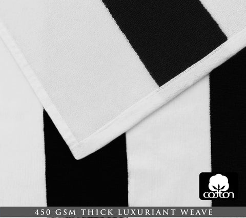 COTTON CRAFT terry reverse detail highlighting absorbent loops for fast drying