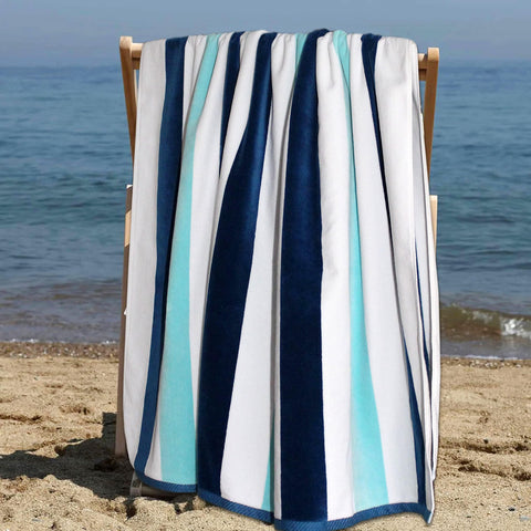 COTTON CRAFT towel used as picnic blanket showing versatile outdoor use