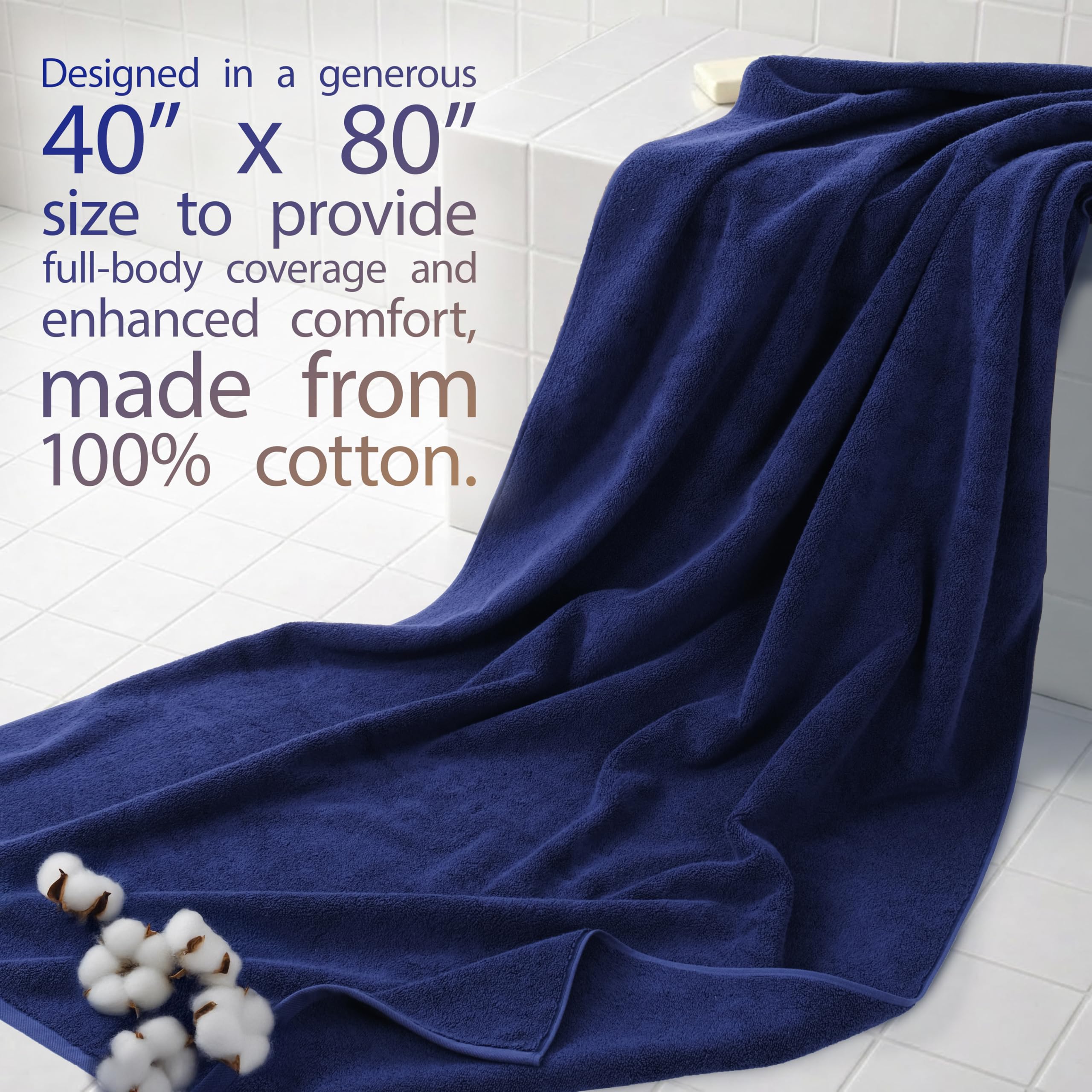 Cotton Paradise close-up of terry loops highlighting soft texture and high absorbency