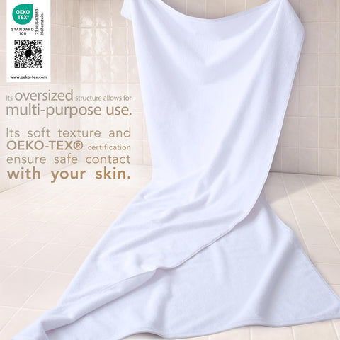 Cotton Paradise double-stitched hem detail displaying reinforced durability and long life